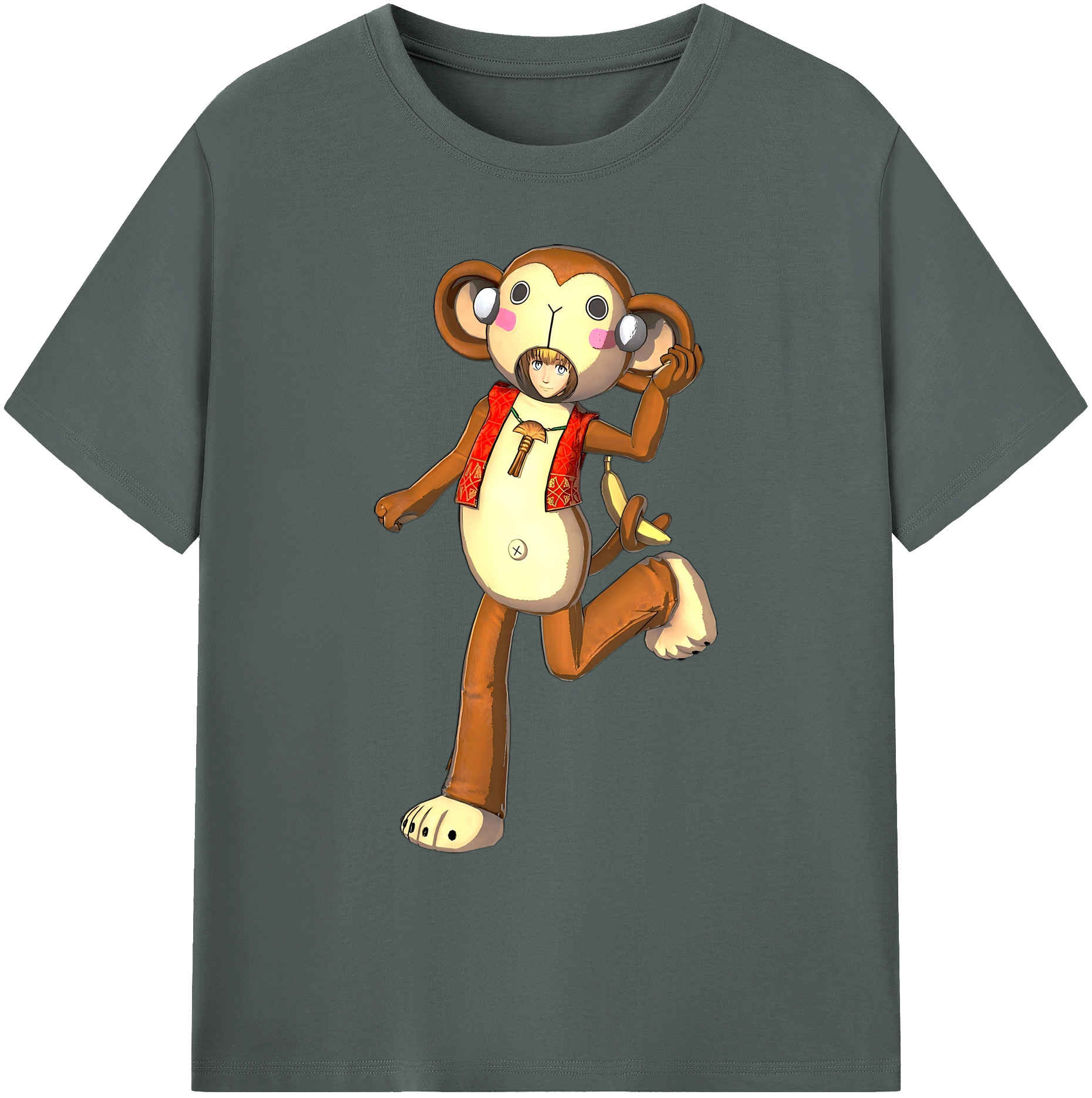 （画像用） 進撃の巨人 アルミン·アルレルト Attack on Titan Armin Arlert 綿100％ メンズ半袖Tシャツ｜肌触りやわらか＆通気性